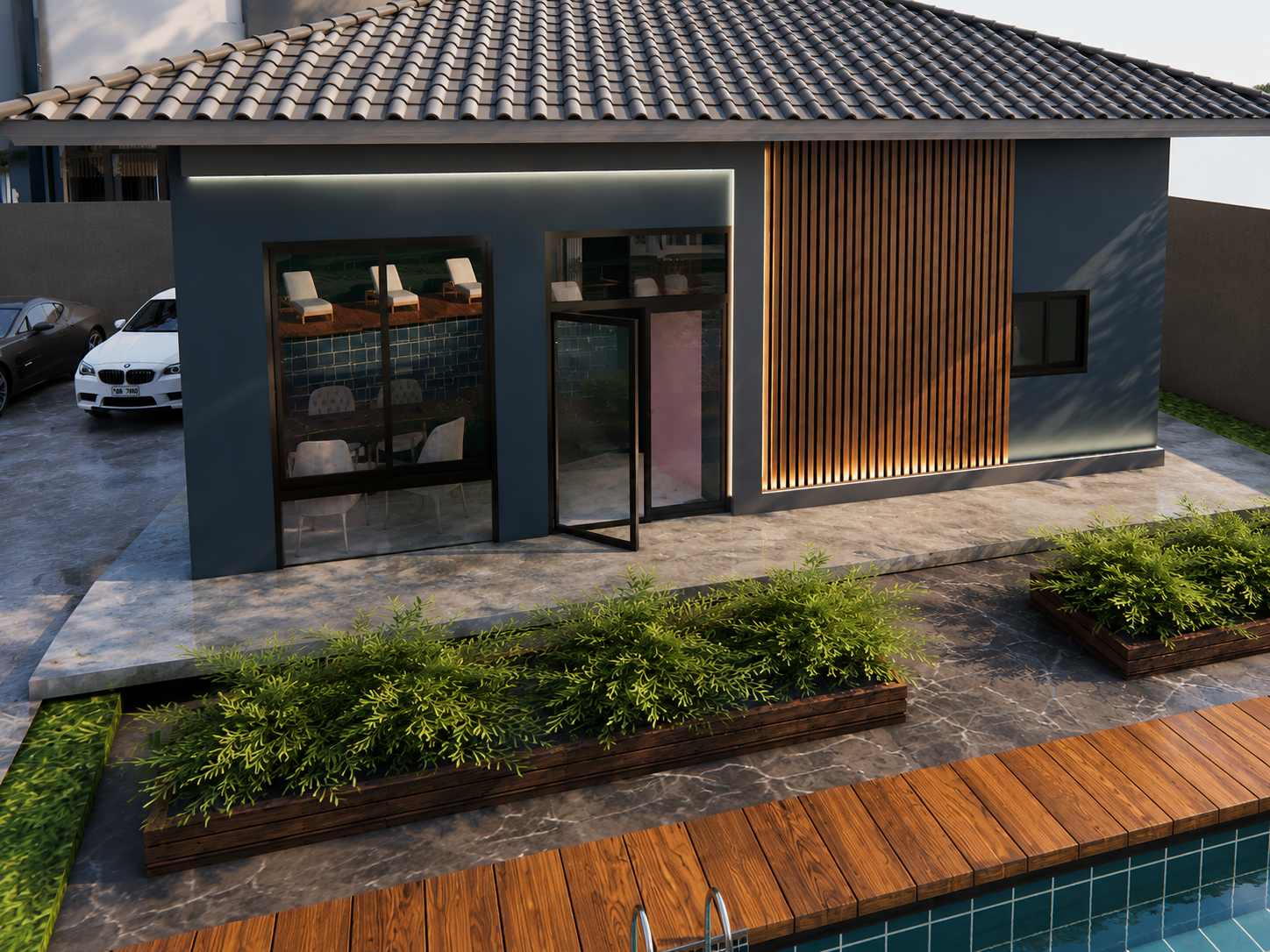 Free guest house by day