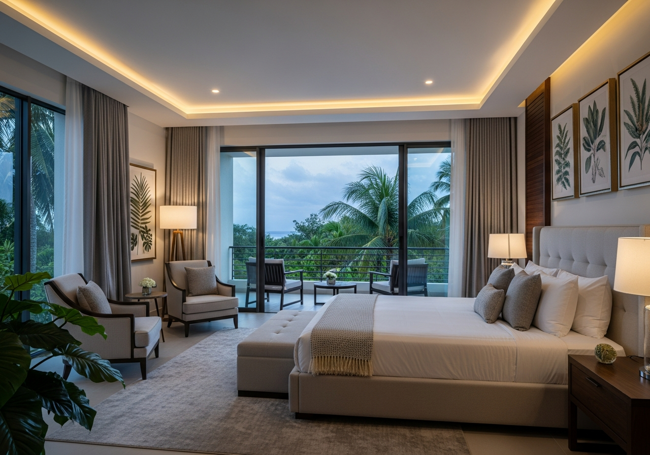 The Poolside interior